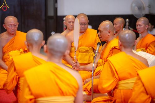 ภาพ No.136390:พิธีอุปสมบทสามเณรเตรียมสถาบันธรรมชัย รุ่นที่ 21 ณ โบสถ์พระไตรปิฏก วัดพระธรรมกาย วันเสาร์ที่ 4 พฤษภาคม พ.ศ.2567