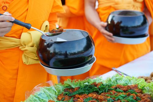 ภาพ No.69868:พิธีถวายภัตตาหารเป็นสังฆทาน แด่คณะพระธรรมยาตราฯ ในโครงการธรรมยาตราฯ ปีที่ 11 ณ อนุสรณ์สถานมหาวิหารพระมงคลเทพมุนี อ.สองพี่น้อง จ.สุพรรณบุรี วันที่ 7 มกราคม พ.ศ. 2566