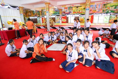 ภาพ No.338537:วันที่ 2-3 กรกฎาคม พ.ศ.2569 โครงการอบรมคุณธรรม จริยธรรมและความดีสากล ประจำปีการศึกษา2569 นักเรียนกว่า 150 คน  ณ วัดราษฎร์บูรณะ (วัดบางปลา) ต.บางปลา อ.บางพลี จ.สมุทรปราการ