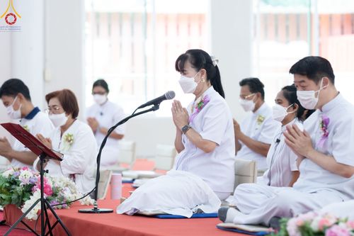 ภาพ No.79287:พิธีตัดปอยผม พิธีขอขมา มอบบาตร-ผ้าไตรนาคธรรมทายาท ในโครงการบรรพชาฟื้นฟูพระพุทธศาสนาทั่วไทย ณ ศูนย์อบรมเยาวชนนครปฐม วันเสาร์ที่ 1 เมษายน พ.ศ.2566