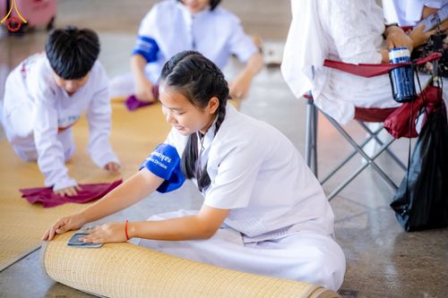 ภาพ No.178144:พิธีทอดผ้าป่าต้นสมบัติจักรพรรดิ ในวันอาทิตย์ที่ 1 ธันวาคม พ.ศ. 2567 ณ สภาธรรมกายสากล วัดพระธรรมกาย