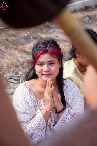 ภาพ No.120190:พิธีต้อนรับพระธรรมยาตรา ในโครงการธรรมยาตรา กตัญญูบูชา มหาปูชนียาจารย์ พระมงคลเทพมุนี(สด จนฺทสโร) พระผู้ปราบมาร อนุสรณ์สถาน 7 แห่ง ปีที่ 12 วันที่ 28 มกราคม พ.ศ. 2567 ณ วัดพระธรรมกาย จ.ปทุมธานี