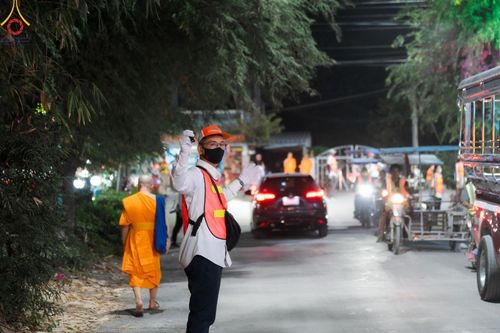 ภาพ No.113566:V.12 พลังหมู่ การเตรียมงาน เก็บงาน การรับบุญของเจ้าหน้าที่หน่วยงานต่างๆ เพื่อโครงการธรรมยาตรา ปีที่ 12 ระหว่างวันที่ 2 - 31 มกราคม พ.ศ. 2567