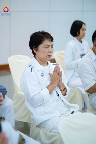 ภาพ No.278478:วันพุธที่ 10 ธันวาคม พ.ศ.2568  พิธีทอดผ้าป่าเพื่อสนับสนุนโครงการตักบาตรพระ 10,000 รูป เมืองกาญจนบุรี ณ อาคารปลูกศรัทธา วัดพระธรรมกาย