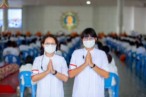 ภาพ No.84033:พิธีบุพเปตพลี ครั้งที่ 137 ร่วมอุทิศบุญกุศลแด่หมู่ญาติที่ล่วงลับไปแล้ว และสืบทอดอายุพระพุทธศาสนา ในวันจันทร์ที่ 17 กรกฎาคม พ.ศ. 2566 ณ หอฉันคุณยายอาจารย์ฯ วัดพระธรรมกาย