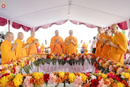 ภาพ No.82147:พิธีกลั่นแผ่นดินเพื่อสร้าง BOROBUDUR INNER PEACE SANCTURY ในวันเสาร์ที่ 3 มิ.ย. พ.ศ.2566 ณ ประเทศอินโดนีเซีย