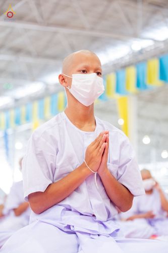 ภาพ No.79831:พิธีขอบรรพชา , พิธีคล้องอังสะ พิธีขอสรณคมน์และศีล , พิธีขอนิสสัย ในโครงการบรรพชาสามเณรฟื้นฟูพระพุทธศาสนาทั่วไทย วันเสาร์ที่ 8 เมษายน พ.ศ.2566