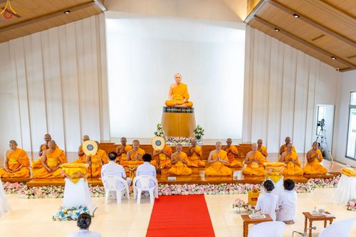 ภาพ No.268461:วันพฤหัสบดีที่ 23 ตุลาคม พ.ศ. 2568 พิธีทอดกฐินเพื่อสร้างกุฏิสงฆ์ ณ ศูนย์ปฏิบัติธรรมนานาชาติสะเดา จ.สงขลา