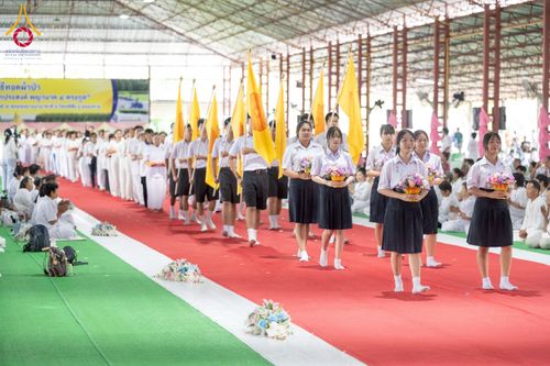 ภาพ No.250239:วันอังคารที่ 7 ตุลาคม พ.ศ. 2568 พิธีทอดผ้าป่าเพื่อสร้าง "ลานอเนกประสงค์พญานาค 4 ตระกูล" ณ พุทธอุทยานนานาชาติ อ.โพนพิสัย จ.หนองคาย