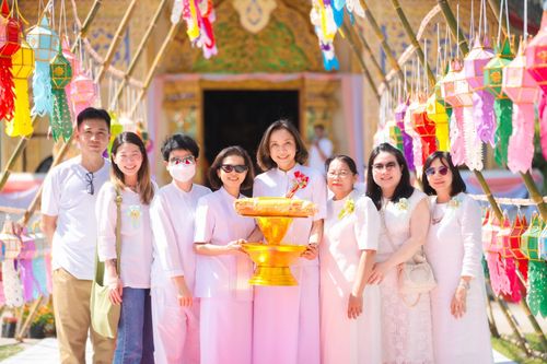 ภาพ No.93953:พิธีทอดกฐินสามัคคีทั่วไทย 5,000 วัด ณ วัดผาแตน ต.หางดง อ.ฮอด จ.เชียงใหม่ วันที่ 8 พฤศจิกายน พ.ศ. 2566