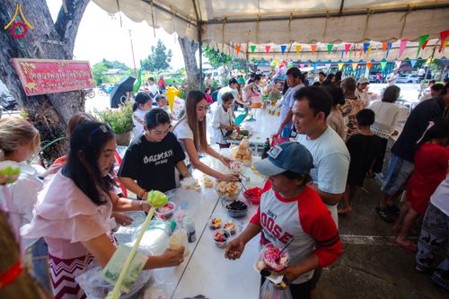 ภาพ No.173163:พิธีทอดกฐิน วัดช้างใหญ่ จ.พระนครศรีอยุธยา ในโครงการกฐินสามัคคีทั่วไทย 30,000 วัด บูชาธรรม 80 ปี หลวงพ่อธัมมชโย โดยคณะศิษยานุศิษย์วัดพระธรรมกาย วันที่ 2 พฤศจิกายน พ.ศ. 2567