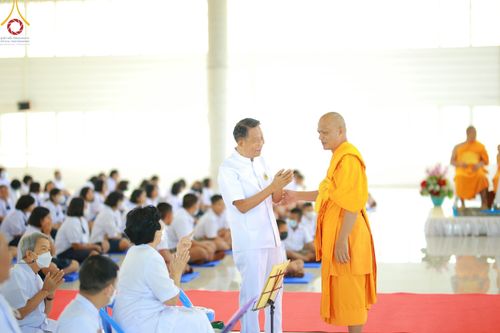 ภาพ No.97515:พิธีทอดกฐินสามัคคีเพื่อสร้างกำแพงแก้ว ณ ธุดงคสถานนครสวรรค์  วันที่ 19 พฤศจิกายน พ.ศ. 2566