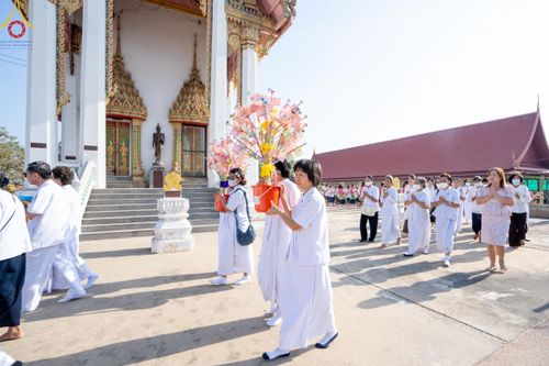 ภาพ No.106435:พิธีทอดผ้าป่าทำนุบำรุงศาสนสถาน ณ วัดใหม่พิบูลย์ผล ต.บางเลน อ.สองพี่น้อง จ.สุพรรณบุรี วันที่ 5 มกราคม พ.ศ. 2567