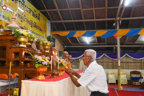 ภาพ No.100388:พิธีทอดกฐินสามัคคี และพิธีเทฐานรากอาคาร สร้างโรงทานหมู่บ้านปฎิบัติธรรม ณ ศูนย์อบรมเยาวชนปัตตานี วันที่ 26 พฤศจิกายน พ.ศ. 2566