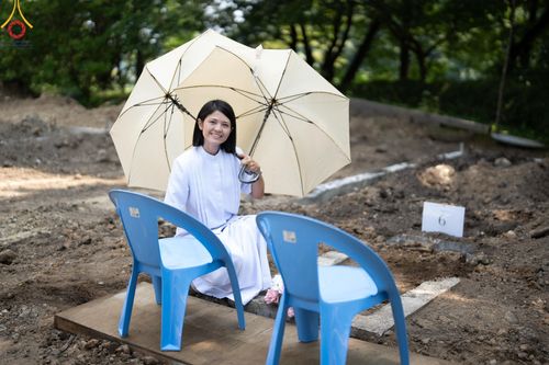 ภาพ No.148841:พิธีวางดวงแก้ว และโปรยรัตนชาติ  สถาปนาหมู่บ้านปฏิบัติธรรม และพิธีถวายภัตตาหารเพลแด่พระบวชใหม่ วัดป่าธรรมกายนานาชาติโทชิหงิ ประเทศญี่ปุ่น วันที่ 13 สิงหาคม พ.ศ. 2567