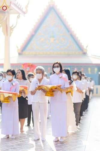 ภาพ No.115221:พิธีทอดผ้าป่าทำนุบำรุงศาสนสถาน ณ วัดลำพญา ต.ลำพญา อ.บางเลน จ.นครปฐม วันที่ 19 มกราคม พ.ศ. 2567