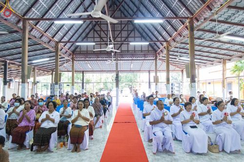 กฐินวัดมะขามเจรอะ ต.จันดุม อ.พลับพลาชัย จ.บุรีรัมย์ วันที่ 7 พฤศจิกายน พ.ศ. 2566