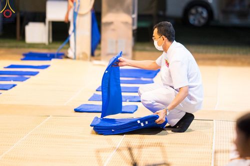 ภาพ No.113360:V.12 พลังหมู่ การเตรียมงาน เก็บงาน การรับบุญของเจ้าหน้าที่หน่วยงานต่างๆ เพื่อโครงการธรรมยาตรา ปีที่ 12 ระหว่างวันที่ 2 - 31 มกราคม พ.ศ. 2567