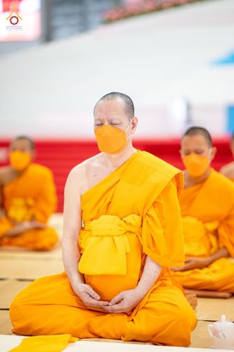 ภาพ No.80475:พิธีถวายทุนสนับสนุนการสร้าง พระไตรปิฎกฉบับธรรมชัย วันเสาร์ที่ 29 เมษายน พ.ศ. 2566 ณ สภาธรรมกายสากล วัดพระธรรมกาย