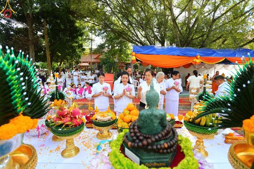 ภาพ No.95017:พิธีทอดกฐินสามัคคีทั่วไทย 5,000 วัด ณ วัดศรีวังมูล อ.แม่ลาว จ.เชียงราย วันที่ 15 พฤศจิกายน พ.ศ. 2566