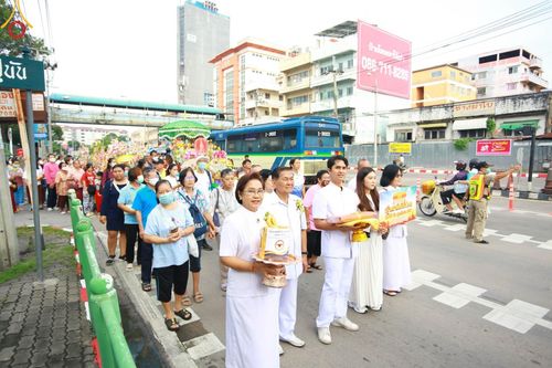 ภาพ No.96920:พิธีทอดกฐินสามัคคีทั่วไทย 5,000 วัด ณ วัดปากน้ำ อ.เมือง จ.นนทบุรี วันที่ 12 พฤศจิกายน พ.ศ. 2566