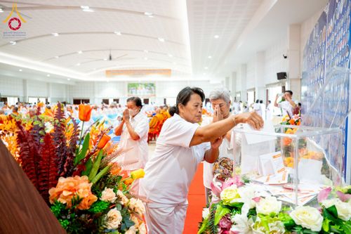 ภาพ No.238776:วันเสาร์ที่ 16 สิงหาคม พ.ศ. 2568 งานบุญประจำปี ครั้งที่ 20 พิธีทักษิณานุปทานแด่บรรพชน ตระกูลผ่องสวัสดิ์และหมู่ญาติที่ล่วงลับไปแล้ว ณ พระมหาเจดีย์ทัตตชีโว ศูนย์อบรมเยาวชนกาญจนบุรี