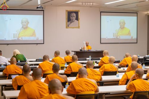 ภาพ No.63378:การสัมมนา World Peace Inner Peace : Lord Buddha 's Social Doctrine to resolve Global Issues ณ อาคาร 100 ปี คุณยายอาจารย์ฯ วัดพระธรรมกาย วันพฤหัสบดี ที่ 25 เมษายน พ.ศ. 2567