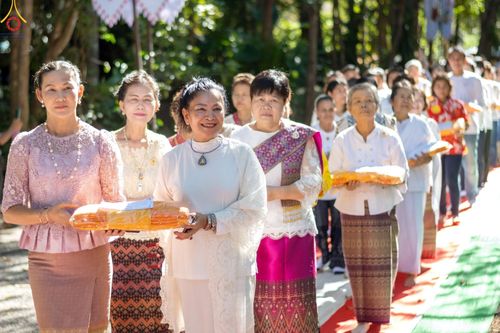 ภาพ No.91807:พิธีทอดกฐินสามัคคีทั่วไทย  ณ วัดป่าโนนสะอาด ต.กุดบง อ.โพนพิสัย จ.หนองคาย  วันจันทร์ที่ 30 ตุลาคม พ.ศ. 2566