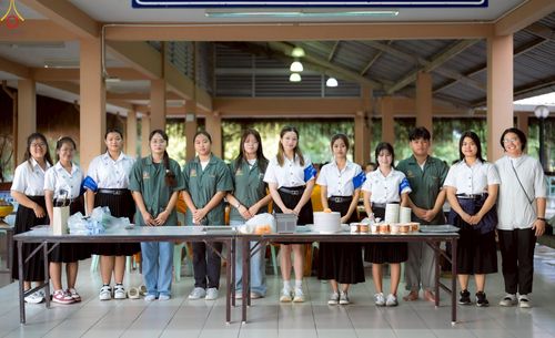 ภาพ No.243013:วันพฤหัสบดีที่ 4 กันยายน พ.ศ. 2568 เวลา 07.00-08.15 น. มหาวิทยาลัยเกษตรศาสตร์ กำแพงแสน ร่วมทำบุญตักบาตร Freshy KU85 พระสงฆ์ 85 รูป