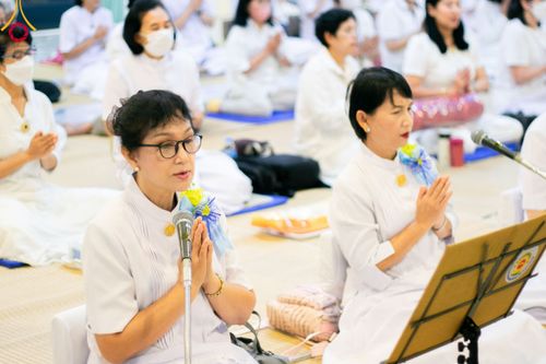 ภาพ No.115590:พิธีถวายภัตตาหารเป็นสังฆทาน แด่คณะพระธรรมยาตรา ปีที่ 12 วันที่ 20 มกราคม พ.ศ. 2567 ณ วัดโบสถ์(บน) บางคูเวียง จ.นนทบุรี