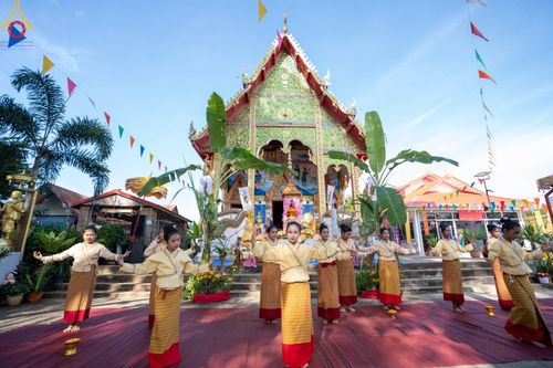 ภาพ No.94799:พิธีทอดกฐินสามัคคีทั่วไทย 5,000 วัด วัดวังทอง อ.ท่าวังผา จ.น่าน วันที่ 12 พฤศจิกายน พ.ศ. 2566