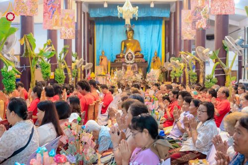 ภาพ No.182877:พิธีทอดกฐิน ณ วัดถ้ำเขา​ชะ​อา​งค์ ต.หนองไผ่ อ.ด่านมะขามเตี้ย จ.กาญจนบุรี ในโครงการทอดกฐินสามัคคีทั่วไทย 30,000 วัด บูชาธรรม 80 ปี หลวงพ่อธัมมชโย โดยคณะศิษยานุศิษย์วัดพระธรรมกาย วันที่ 10 พฤศจิกายน พ.ศ. 2567