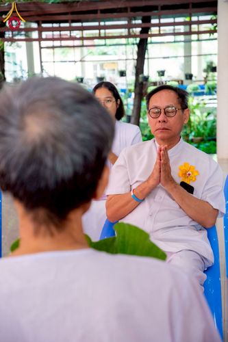 ภาพ No.276321:วันศุกร์ที่ 5 ธันวาคม 2568 (วันพ่อแห่งชาติ) พิธีบรรพชาอุปสมบทหมู่ธรรมทายาท จำนวน 14 รูป โครงการบรรพชาอุปสมบทหมู่ รุ่นบูชาธรรมมหาปูชนียาจารย์ ประจำปี 2568  ณ ศูนย์อบรมเยาวชนบางปะหัน จังหวัดพระนครศรีอยุธยา