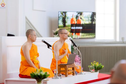 ภาพ No.228685:วันที่ 8 มิถุนายน พ.ศ. 2568 Meditation wisdom talks in Sweden 2025 ณ วัดพระธรรมกายนอร์ธสวีเดน เมือง Gävle