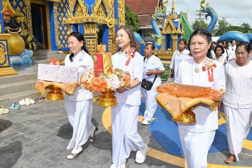ภาพ No.165348:พิธีทอดกฐิน ณ วัดธรรมจริยา จ.พระนครศรีอยุธยา ในโครงการกฐินสามัคคีทั่วไทย 30,000 วัด บูชาธรรม 80 ปี หลวงพ่อธัมมชโย โดยคณะศิษยานุศิษย์วัดพระธรรมกาย วันที่ 20 ตุลาคม พ.ศ. 2567