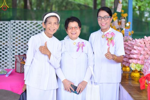 ภาพ No.138431:พิธีทอดผ้าป่าสามัคคี เพื่อสมทบทุนสร้างหอฉัน ๑๑๓ปี คุณยายอาจารย์มหารัตนอุบาสิกาจันทร์ขนนกยูง ครั้งที่ ๘ ในวันศุกร์ ที่ ๒๔ พฤษภาคม พ.ศ. ๒๕๖๗ ณ ศูนย์การศึกษาจอมบึง ต.รางบัว อ.จอมบึง จ.ราชบุรี