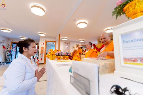 ภาพ No.254053:วันที่ 12 ตุลาคม พ.ศ. 2568 พิธีทอดกฐินวัดพระธรรมกายบูโรส ประเทศสวีเดน