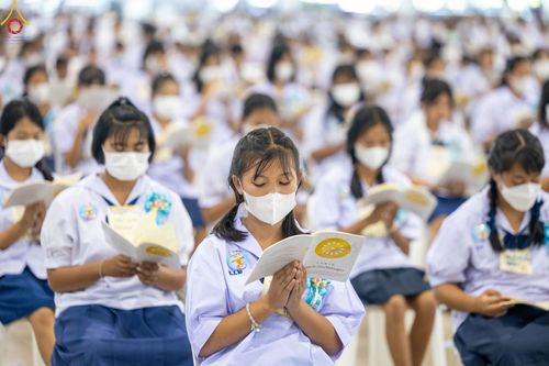 ภาพ No.89613:อบรมเชิงปฏิบัติการจัดกิจกรรมทอดกฐินสัมฤทธิ์ และพิธีมอบผ้าไตรประธานกฐินสัมฤทธิ์เด็กดี V-Star ประจำปีพุทธศักราช 2566  วันเสาร์ที่ 9 กันยายน พ.ศ. 2566 ณ สภาธรรมกายสากล วัดพระธรรมกาย จ.ปทุมธานี