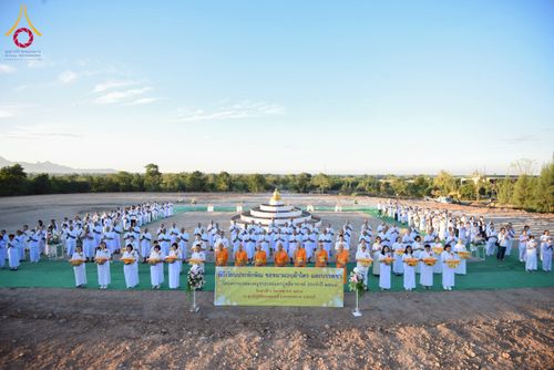 ภาพ No.278050:วันเสาร์ที่ 6 ธันวาคม พ.ศ. 2568 พิธีเวียนประทักษิณ ขอขมามอบผ้าไตร บรรพชาอุปสมบทหมู่ธรรมทายาท จำนวน 53 รูป โครงการอุปสมบทหมู่ รุ่นบูชาธรรมมหาปูชนียาจารย์ ประจำปี 2568 จังหวัดสระบุรี