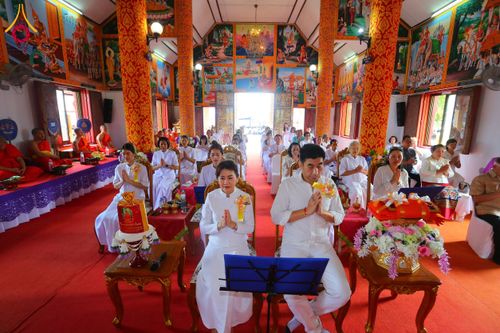 ภาพ No.165250:พิธีทอดกฐิน วัดศรีปูตา จ.เชียงราย ในโครงการกฐินสามัคคีทั่วไทย 30,000 วัด บูชาธรรม 80 ปี หลวงพ่อธัมมชโย โดยคณะศิษยานุศิษย์วัดพระธรรมกาย วันที่ 20 ตุลาคม พ.ศ. 2567