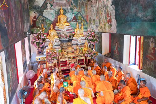 ภาพ No.101607:พิธีบรรพชาธรรมทายาท ในโครงการอุปสมบทบูชาธรรม มหาปูชนียาจารย์ พ.ศ. 2566 ณ วัดป่าโค จ.พระนครศรีอยุธยา วันที่ 9 ธันวาคม พ.ศ. 2566