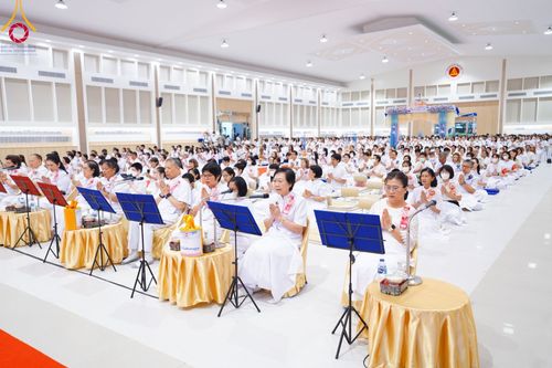 พิธีทอดกฐินสามัคคีทั่วไทย 5,000 วัด ณ สถาบันธรรมชัย จ.อยุธยา วันที่ 12 พฤศจิกายน พ.ศ. 2566
