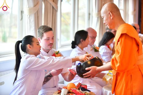 ภาพ No.98779:พิธีทอดกฐินสามัคคี เพื่องานเผยแผ่พระพุทธศาสนาวิชชาธรรมกาย ณ วัดพระธรรมกายคอร์ซัวร์ ลุสท์สโกว ประเทศเดนมาร์ก วันเสาร์ที่ 25 พฤศจิกายน พ.ศ. 2566