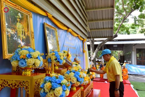 ภาพ No.226676:กิจกรรมจิตอาสาพัฒนา “เราทำความ ดี ด้วยหัวใจ” เนื่องในโอกาสวันพระบาทสมเด็จพระปกเกล้าเจ้าอยู่หัว ณ วัดพระธรรมกาย อ.คลองหลวง จ.ปทุมธานี วันพุธที่ 28 พฤษภาคม พ.ศ. 2568