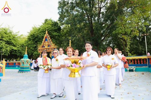 ภาพ No.182048:พิธีทอดกฐิน ณ วัดป่ารัง จ.นครราชสีมา ในโครงการทอดกฐินสามัคคีทั่วไทย 30,000 วัด บูชาธรรม 80 ปี หลวงพ่อธัมมชโย โดยคณะศิษยานุศิษย์วัดพระธรรมกาย วันที่ 7 พฤศจิกายน พ.ศ. 2567