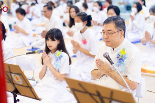 ภาพ No.114434:พิธีถวายภัตตาหารเป็นสังฆทาน แด่คณะพระธรรมยาตรา ปีที่ 12 วันที่ 18 มกราคม พ.ศ. 2567 ณ วัดโบสถ์(บน) บางคูเวียง จ.นนทบุรี