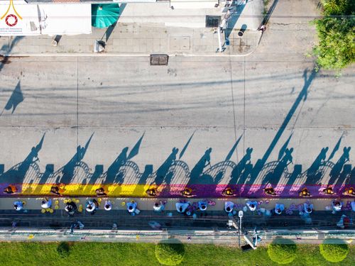 ภาพ No.188714:พิธีต้อนรับพระธรรมยาตรา ในโครงการธรรมยาตรา กตัญญูบูชา มหาปูชนียาจารย์ พระมงคลเทพมุนี(สด จนฺทสโร) พระผู้ปราบมาร อนุสรณ์สถาน 7 แห่ง ปีที่ 13 วันที่ 3 มกราคม พ.ศ. 2568 ณ อนุสรณ์สถานมหาวิหารพระมงคลเทพมุนี (โลตัสแลนด์) อ.สองพี่น้อง จ.สุพรรณบุรี