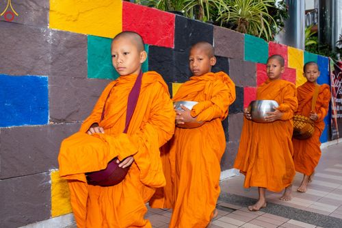 ภาพ No.85852:ตักบาตรพระนานาชาติ 10,000 รูป ใจกลางนครหาดใหญ่ จ.สงขลา วันอาทิตย์ที่ 20 สิงหาคม พ.ศ. 2566