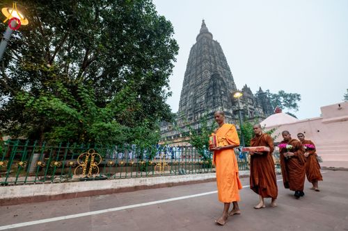 ภาพ No.176069:พิธีทอดผ้าป่าสมทบกฐิน ณ วัดพุทธคยา บานา วิหาร เมืองคยา รัฐพิหาร ประเทศอินเดีย โดยมูลนิธิธรรมกาย ในนามหลวงพ่อธัมมชโย  วันที่ 12 พฤศจิกายน พ.ศ. 2567