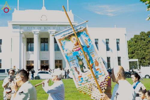 ภาพ No.273555:กฐินสมทบในโครงการ “กฐิน 30,000 วัด” ณ วัดไทยนครเมลเบิร์น ประเทศออสเตรเลีย